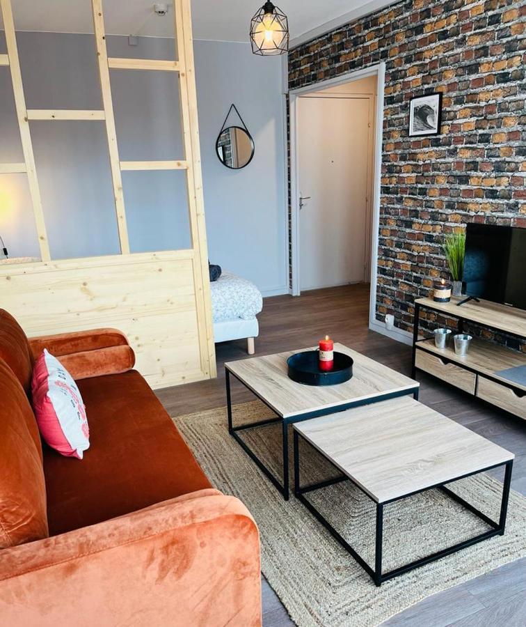 Espace 500 - Cosy, Wifi & Vue Sur La Ville Saint-Etienne  Kültér fotó