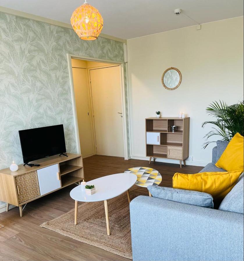 Espace 500 - Cosy, Wifi & Vue Sur La Ville Saint-Etienne  Kültér fotó
