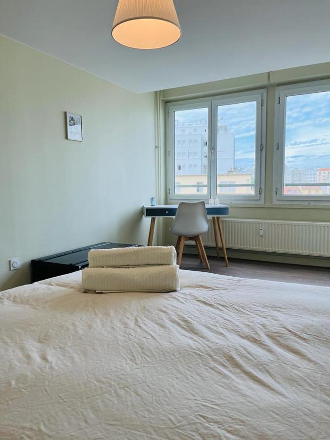 Espace 500 - Cosy, Wifi & Vue Sur La Ville Saint-Etienne  Kültér fotó