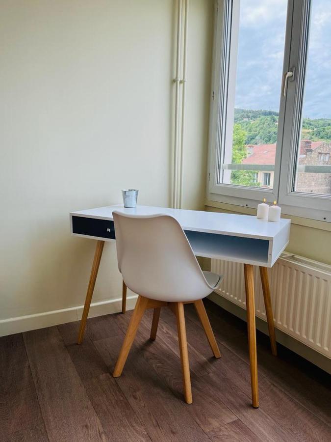 Espace 500 - Cosy, Wifi & Vue Sur La Ville Saint-Etienne  Kültér fotó