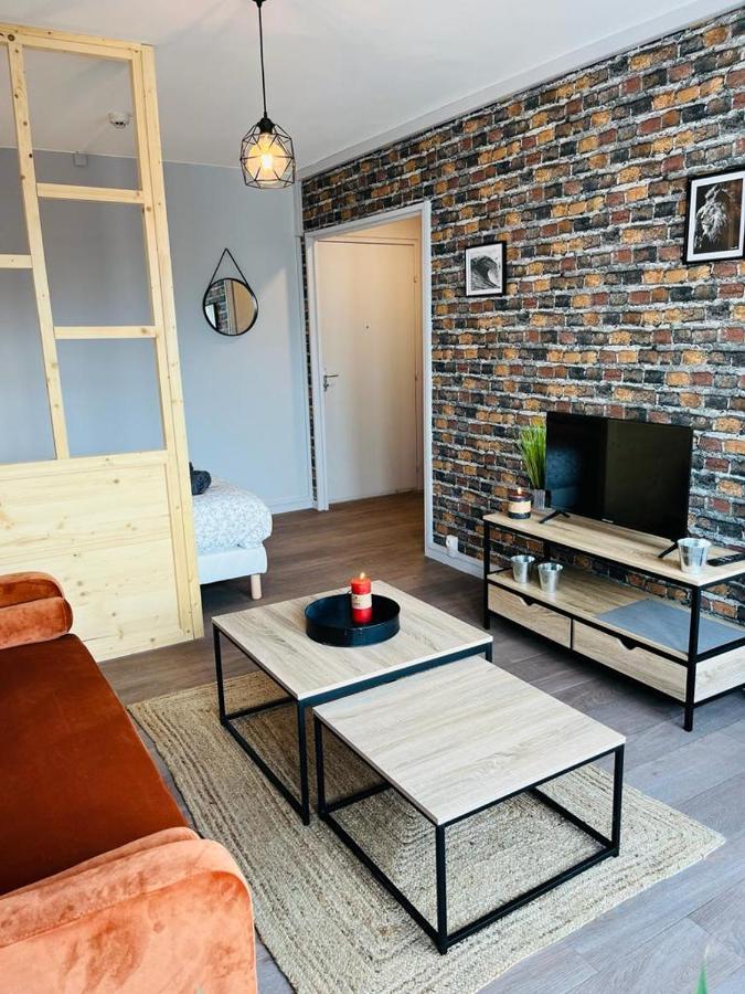 Espace 500 - Cosy, Wifi & Vue Sur La Ville Saint-Etienne  Kültér fotó