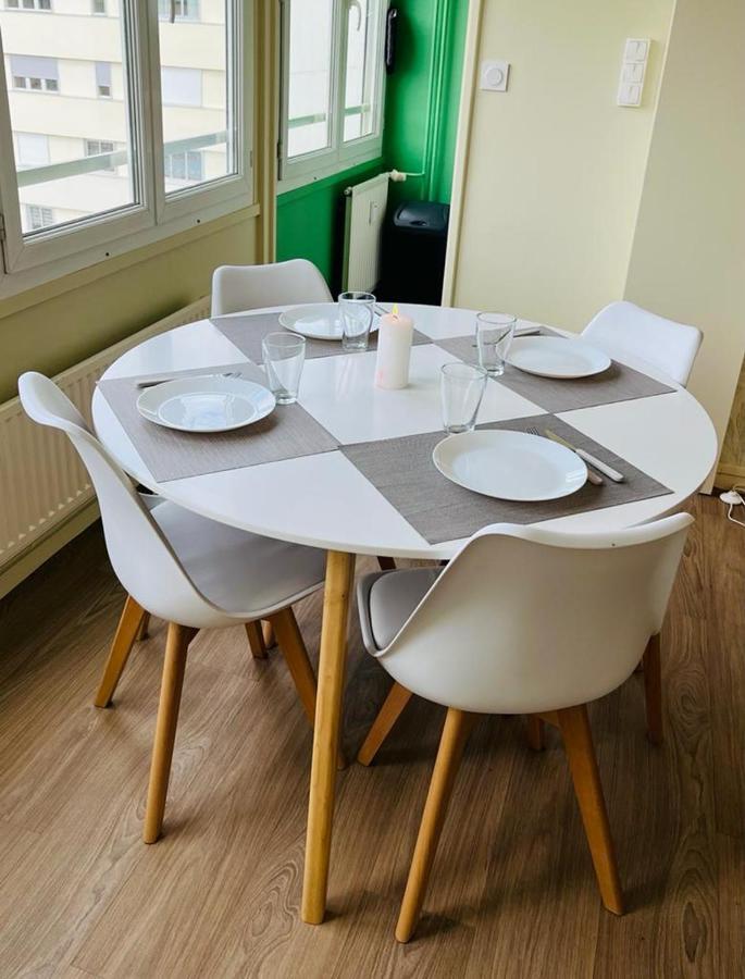 Espace 500 - Cosy, Wifi & Vue Sur La Ville Saint-Etienne  Kültér fotó